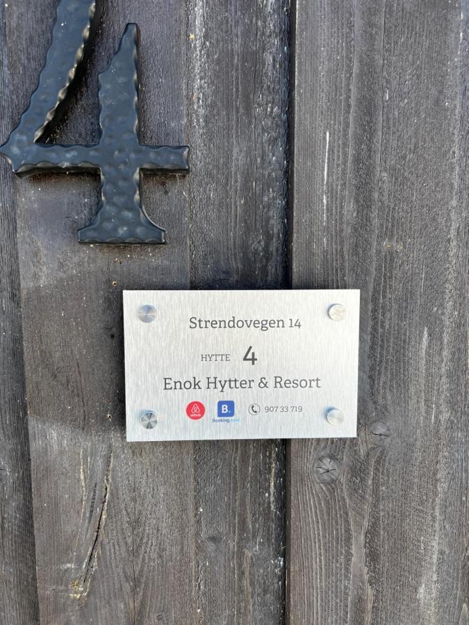 Enok Hytter & Resort Liagardane Bagian luar foto